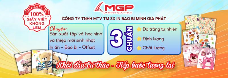 Công ty TNHH MTV - SX in bao bì Minh Gia Phát