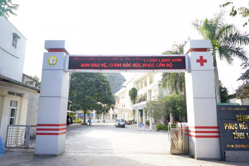 Bệnh viện Phục hồi chức năng tỉnh Lạng Sơn - chuyên khoa đầu ngành của tỉnh về lĩnh vực PHCN