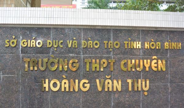 THPT chuyên Hoàng Văn Thụ