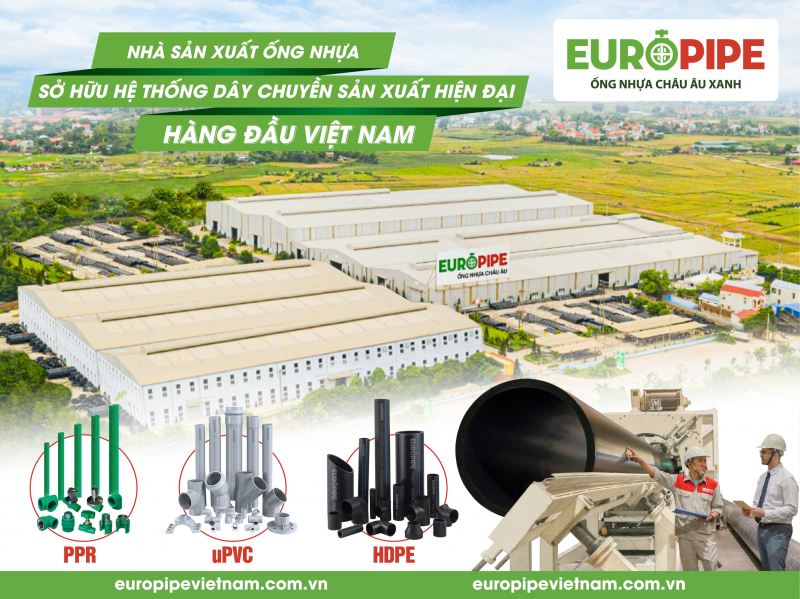 Thương hiệu ống nhựa EUROPIPE