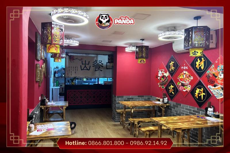 Một tiệm ăn Trung Hoa được rất nhiều bạn trẻ yêu thích ở Quận Nam Từ Liêm, đó chính là Tiệm ăn Panda