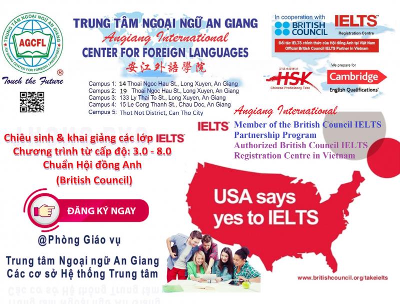 Trung tâm Ngoại ngữ An Giang - Angiang International