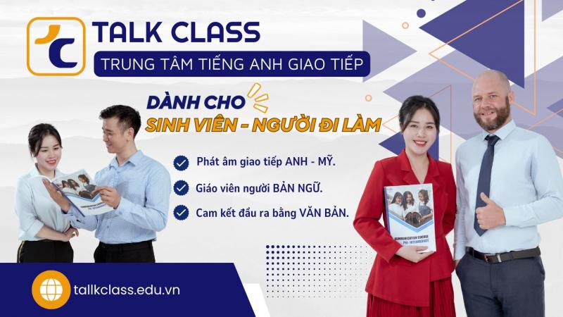 Trung tâm tiếng Anh Talk Class