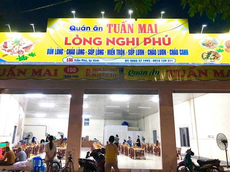 Tuấn Mai - Bún & Miến được các thượng khách ưu ái bình chọn là quán bán miến trộn ngan ngon nhất thành phố Vinh.