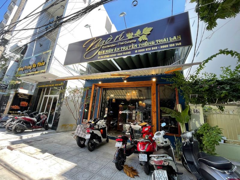 ﻿Ngò Rí - Coriander, Thai Cuisine cũng là một địa chỉ thích hợp để tổ chức liên hoan, party tại Nha Trang